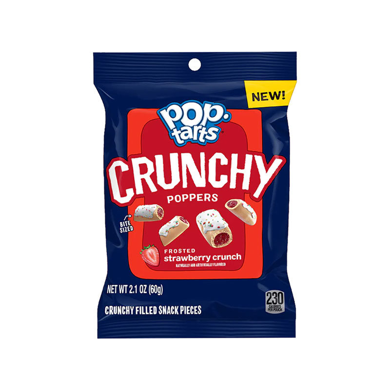 Pop-Tarts Crunchy Poppers Frosted Strawberry Crunch 60g