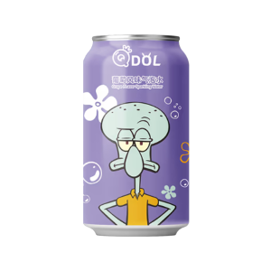 QDOL Spongebob Squarepants Grape Flavor Soda 330ml