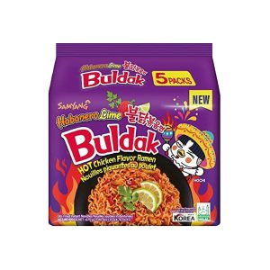 Samyang Hot Chicken Stir-Fried Ramen Habanero Lime 135g